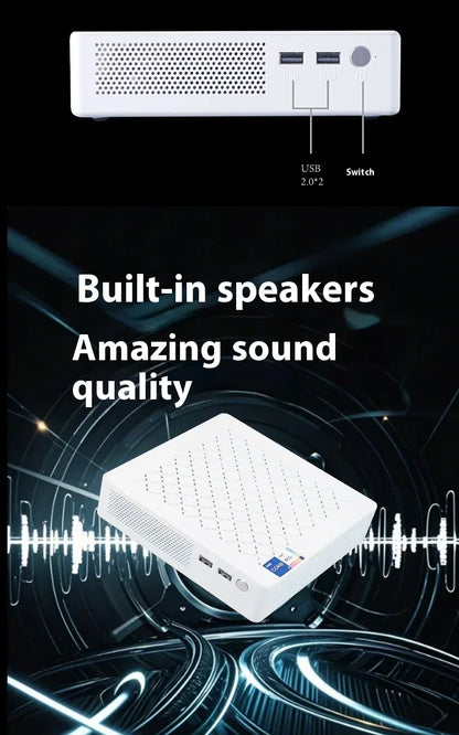 AI-200 - Mini Desktop - AI Computer ( Data Transfer /setup Included ) 7 inch x 7 inch.